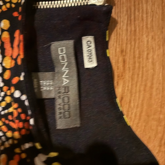 Dress Donna Ricco multi color - Picture 2 of 2